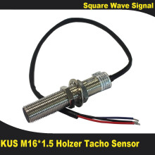 (M16x1.5(holzer)) Popular 140mm Diameter Truck Pulse Speedometer Odometer 0-125KM/H with Backlight for Minivan 9-36V