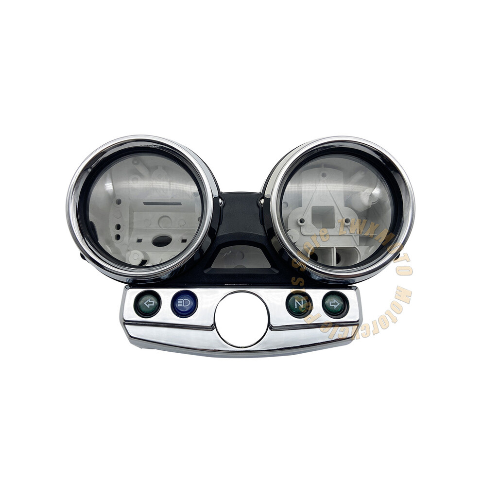 (New) Speed Meter Clock Instrument Case Gauges Odometer Tachometer Housing Box Cover For Zrx400 Zrx1100 1998-2008 9008532323810