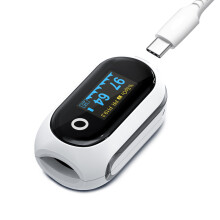 (PF-10AW) Vibeat PF-10AW Rechargeable Oxygen Meter Finger Pulse Oximete Bluetooth Free App Fingertip Oxygen Saturation