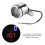 Universal 2 in 1 Motorcycle LED Digital Voltmeter Tachometer Gauge Odometer Speedometer digital tachometer 5