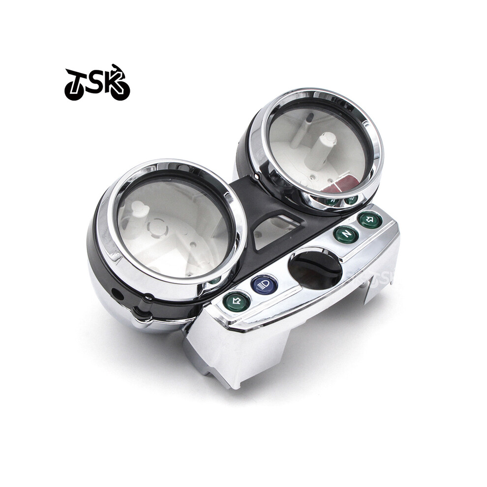 (Set Of Silvery) Speedometer Gauge For Kawasaki Zrx400 1995-1997 Motorcycle Instrument Assembly Meter Cluster Tachometer 9008532332560