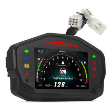 (Gauge) Bluetooth-compatible Motorcycle Speedometer RPM Tachometer Fual Guage 2/4 Cylinder Fuel Level Trip Odometer