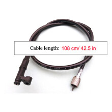 (Type B -108cm) Motorcycle Scooter Speedometer Cable Instruments Line for 50cc 90cc 125cc 150cc Roketa Taotao Kawasaki