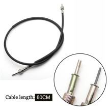 (Type C -80cm) Motorcycle Scooter Speedometer Cable Instruments Line for 50cc 90cc 125cc 150cc Roketa Taotao Kawasaki