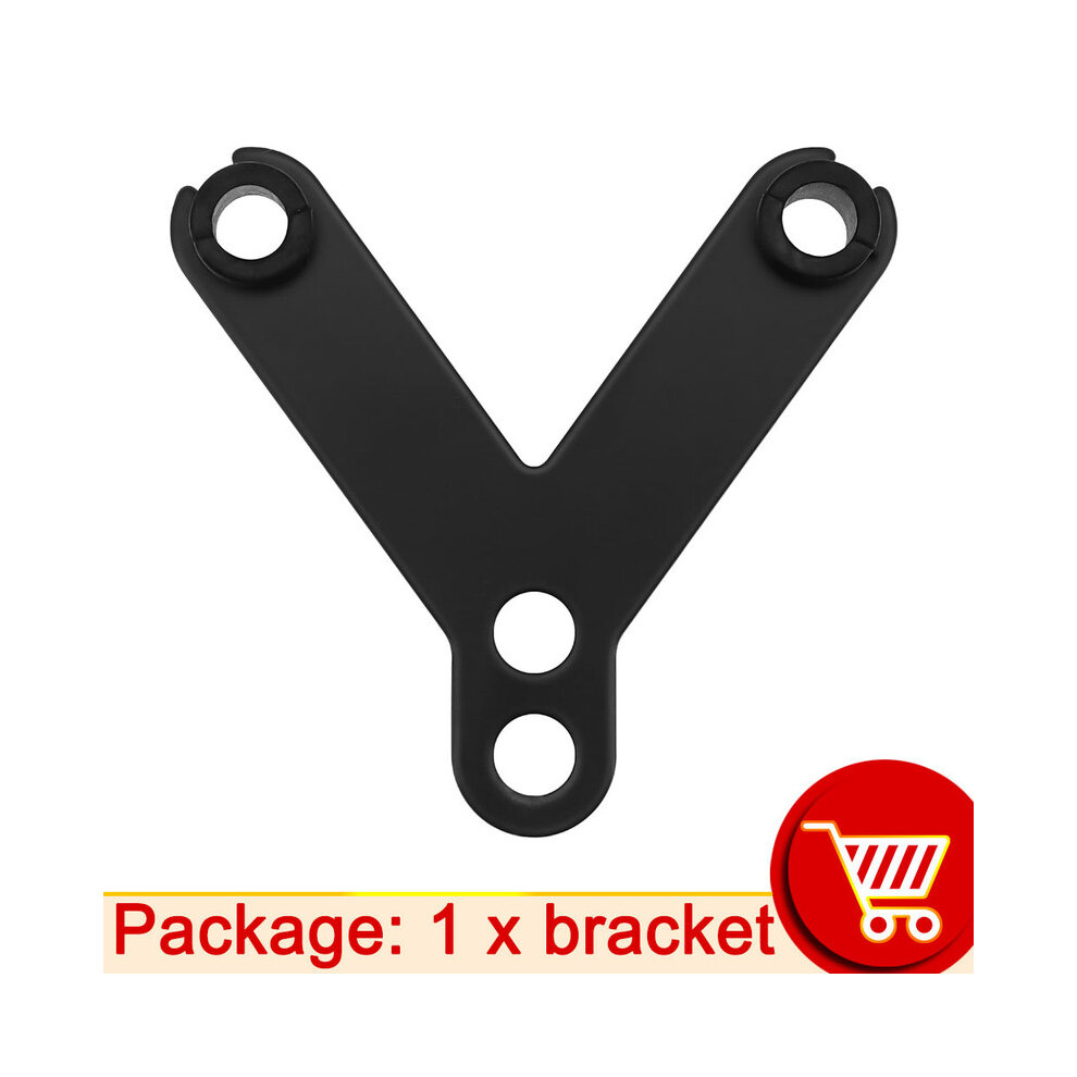 (Only Bracket Y) 1X Universal Bracket Motorcycle Scooter Instrument Bracket Odometer Tachometer Speedometer Mouting Brackets Black 9008532337398