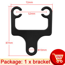 (Only bracket) 1X Universal Bracket Motorcycle Scooter Instrument Bracket Odometer Tachometer Speedometer Mouting Brackets