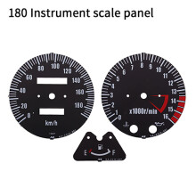 (4 scale panel 180KM) CVK Instrument Speedometer Cover Gauges Platel Meter Odometer Tachometer Shell For KAWASAKI BALIUS ZRX400