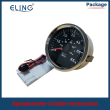(65-100-BS) Speedometer Boat Speed Gauge Marine Pressure Pitot Tube Pressure Signals 35 MPH 55 MPH 65 MPH 12V 24V
