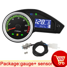 (with sensor) AD Motorcycle Tachometer With Turn Signal Light for Honda NXR150 NXR125 Bros 2003-2014 CRV Digital LED