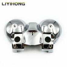 (Bottom Cover Chrome) Speedometer Tachometer Gauge Cover for Honda Hornet 600/ CB600 F/CB750 RC42 HORNET 900 2003 2004 2005