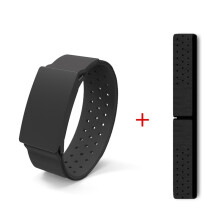 (black) Trileek Heart Rate Monitor Optical Fitness Outdoor Beat Sensor Bluetooth 4.0 ANT For Garmin Wahoo Bike