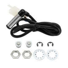(New Sensot) 12V Universal Motorcycle Speedometer Sensor Wire Odometer Durable Cable Mileage Complete Gear Unit Bracket