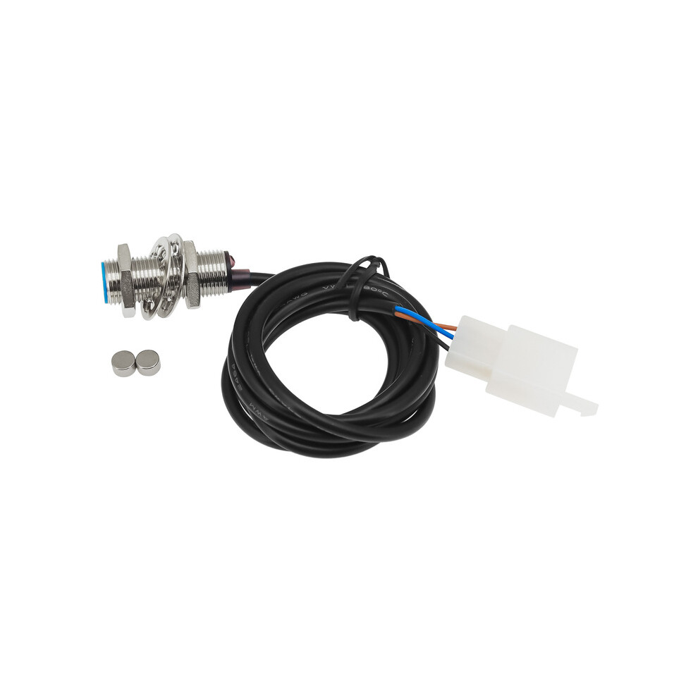 (Sensor) 12V Universal Motorcycle Speedometer Sensor Wire Odometer Durable Cable Mileage Complete Gear Unit Bracket 9008532337077