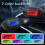 (with sensor) 7 Colors Backlight Motorcycle Speedometer 10000RPM Digital Tachometer Tacho Dash Electronic Speed meter 4