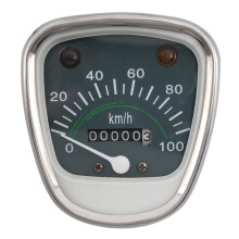 (100km model) Motorcycle Digital Speedometer Odometer Tachometer Gauge Instrument For Honda Passport Cub C50 C70 C90