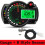 (GaugeXB Sensor) Universal Moto Dashboard LCD Digital Motorcycle Odometer Speedometer Meter Instrument Adjustable 0- 1