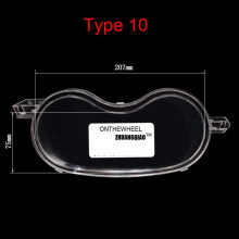 (Type 10) Motorcycle Speedometer Tachometer Dashboard Instrument Glass Plastic Lens Cover For Scooter Moped ATV