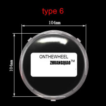 (Type 06) Motorcycle Speedometer Tachometer Dashboard Instrument Glass Plastic Lens Cover For Scooter Moped ATV