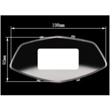 (Type 11) Motorcycle Speedometer Tachometer Dashboard Instrument Glass Plastic Lens Cover For Scooter Moped ATV