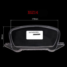 (Type 21) Motorcycle Speedometer Tachometer Dashboard Instrument Glass Plastic Lens Cover For Scooter Moped ATV