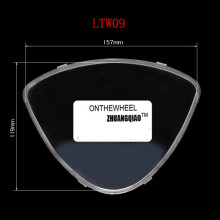 (Type 13) Motorcycle Speedometer Tachometer Dashboard Instrument Glass Plastic Lens Cover For Scooter Moped ATV