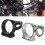 (chrome) Indicator Speedometer Side Mount Relocation Bracket Cover 39mm Instrument Case Ring for Harley Sportster 3