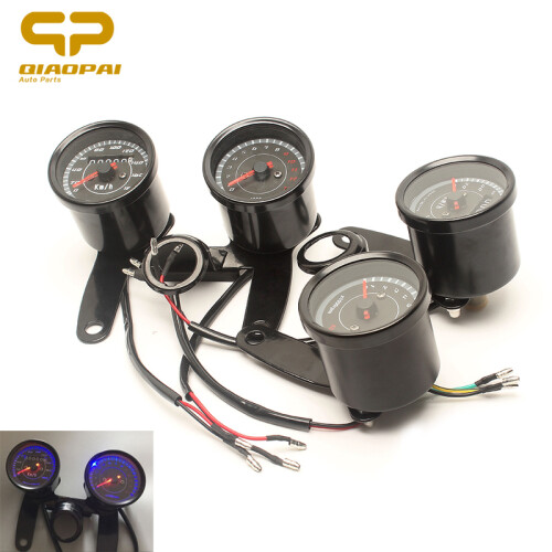 (Electronic  Instrume) Motorcycle Mechanics Instruments Electronic Meter Odometer Speedometer Pointer Digital Instruments KM/H 2
