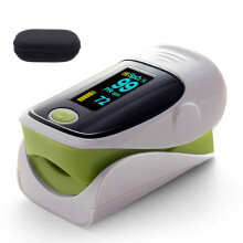 (YK80A green case) JYHealth Digital finger pulse oximeter OLED medical pulsioximetro SPO2 PR PI health alarm Fingertip