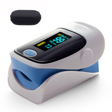 (YK80A blue case) JYHealth Digital finger pulse oximeter OLED medical pulsioximetro SPO2 PR PI health alarm Fingertip