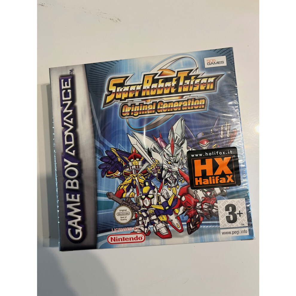 Nintendo Super Robot Taisen Gameboy Advance