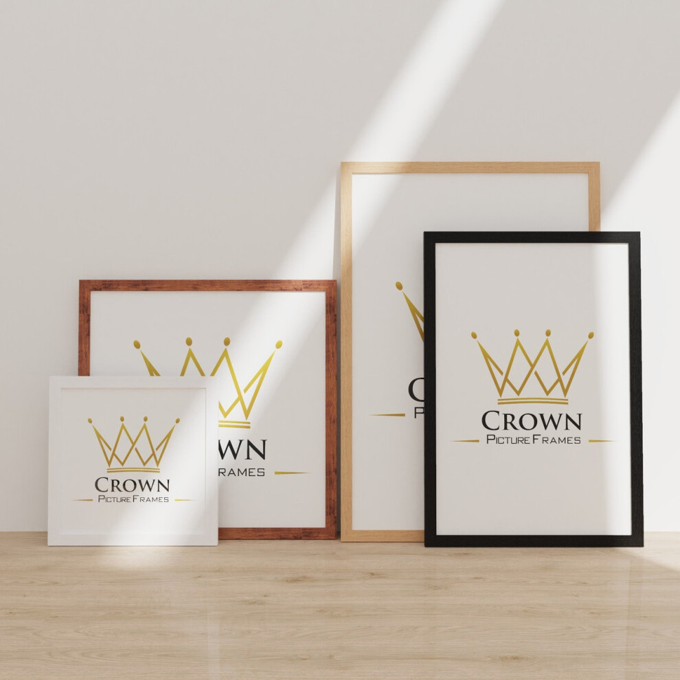 (Oak, A4) A1 A2 A3 A4 A5 Black Picture Frames Wood Effect White Photo Poster Frame Oak-image-OPC-PGJQSMK-NEW