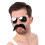 Smiffy's 80s Icon Specs & Tash Kit Wholesale 1