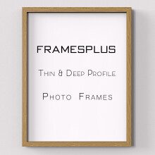 (24"x16" (61 x 40.6cm), Oak) Photo Frame Picture Poster Certificate Frames Wood Black White Oak A1 A2 A3 A4