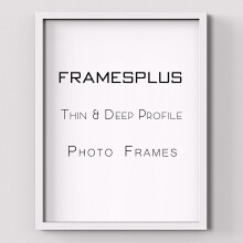 (12"x12" (30.5 x 30.5cm), White) Photo Frame Picture Poster Certificate Frames Wood Black White Oak A1 A2 A3 A4