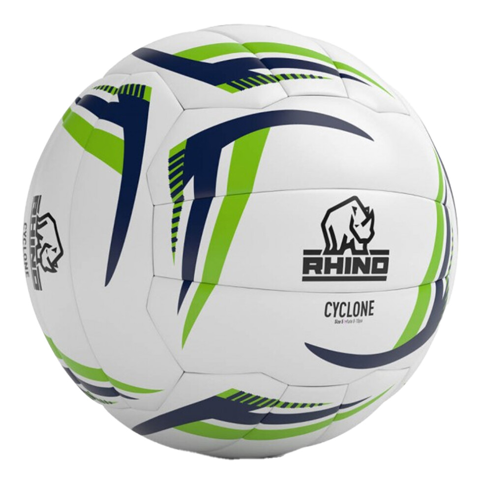 (5, White/Green/Dark Blue) Rhino Cyclone Netball-image-OPC-PGJQY7K-NEW