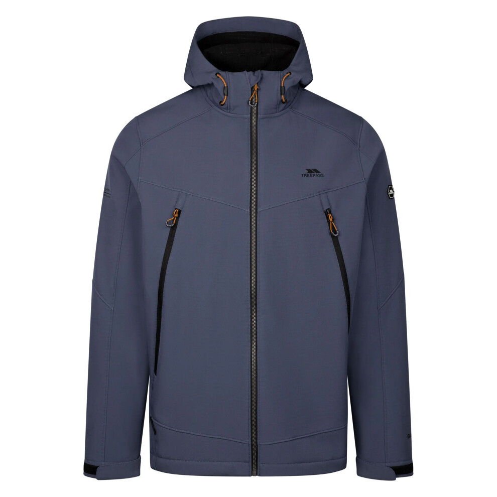 Trespass (S, Tone) Hubbard Soft Shell Jacket Men's Blue