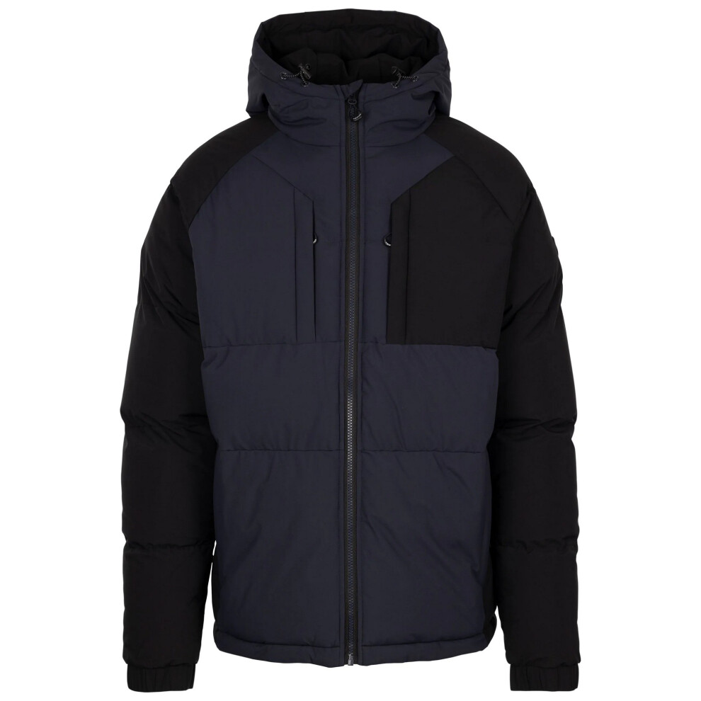 Trespass Men's Multicoloured (M, Dark Flint) Deffords Padded Jacket