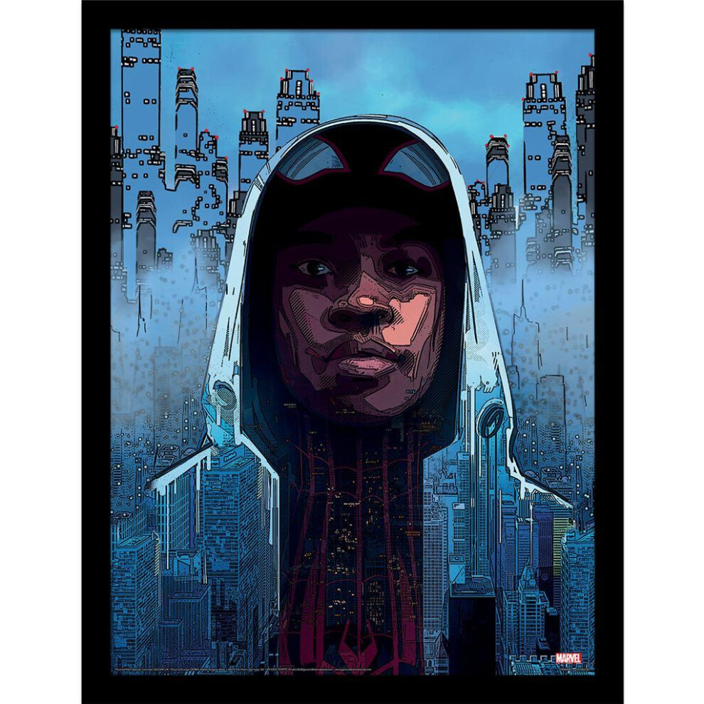 Marvel Miles Morales Framed Poster