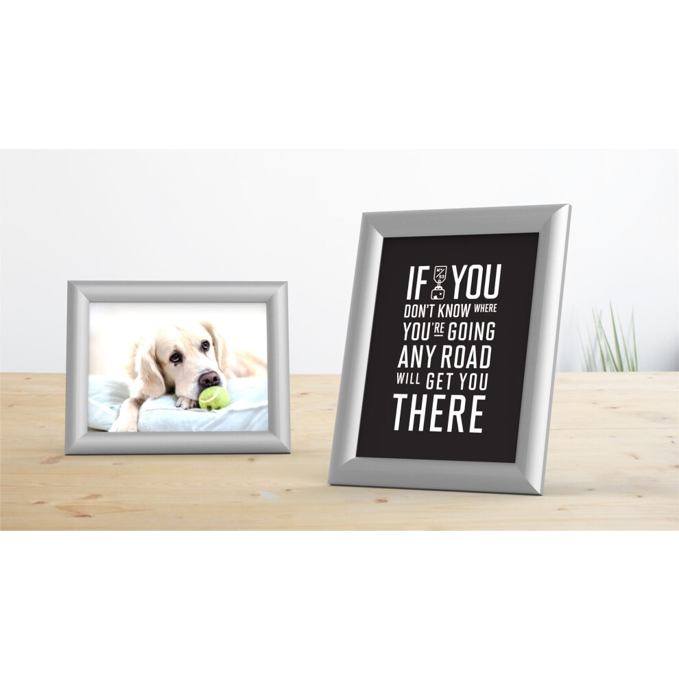 (Silver, 30"x20" (76.2 x 50.8cm)) Minimo Range Silver Photo Picture Poster Frames-image-OPC-PGJR7HM-NEW