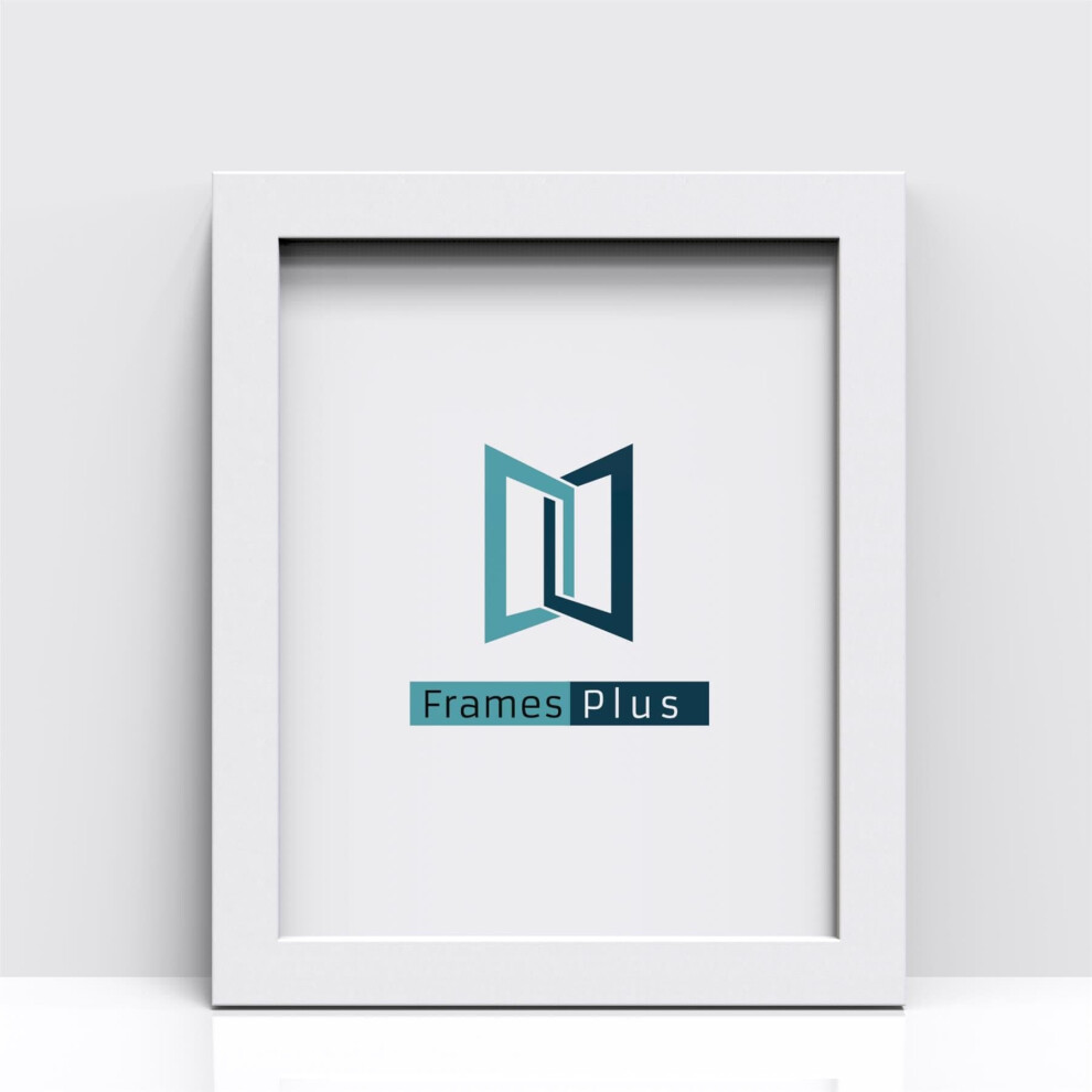 (White, 12"x12" (30.5 x 30.5cm)) Sleek Range White Photo Picture Poster Frames-image-OPC-PGJR9BZ-NEW