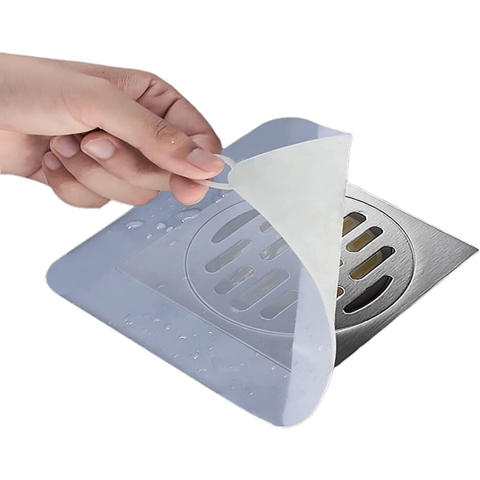Sewer deodorizer, sealed silicone cover deodorizing pad