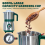Grain Grinde with 3 Removable Blades EU Plug 3