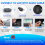 Φορητό Bluetooth CD Player Επαναφορτιζόμενο Discman Μαύρο 6