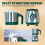 Grain Grinde with 3 Removable Blades EU Plug 4