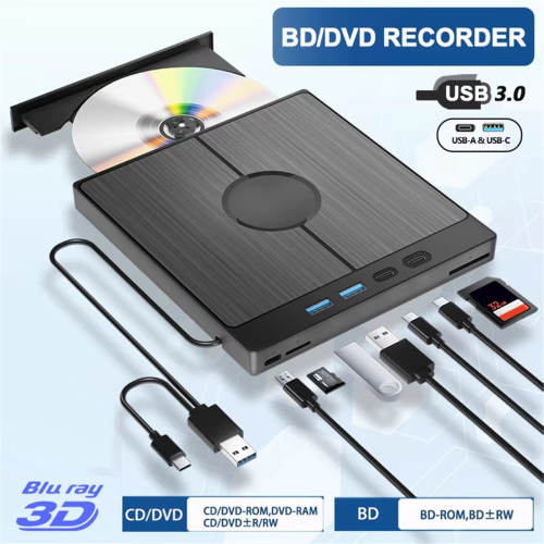 Εξωτερική μονάδα Blue Ray Optical Drive Player CD 1