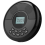 Φορητό Bluetooth CD Player Επαναφορτιζόμενο Discman Μαύρο 2