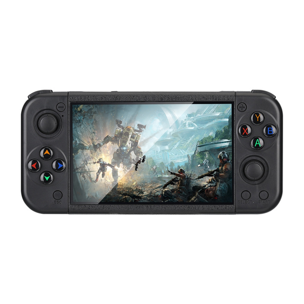 64G 20000+Video Games Linux 3D Joystick For Psp 19 A Black 4851765055967