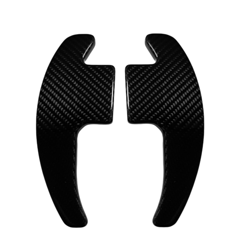 Car Steering Wheel Paddle Shifter Cover Carbon Fiber Trim For 4851765057954