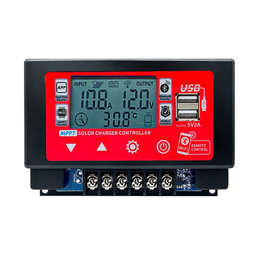 Bluetooth Solar Charge Controller Controller With Lcd Display 30A 4851765061494