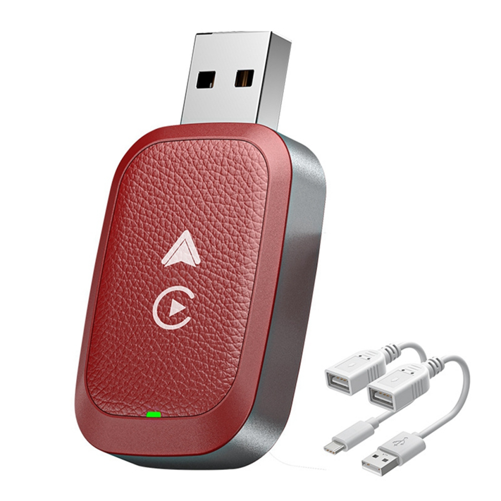 Car Navigation Android AUTO Interconnection Conversion Box Red